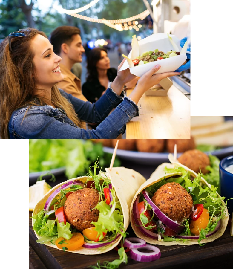 Restaurant, Foodtruck und Catering